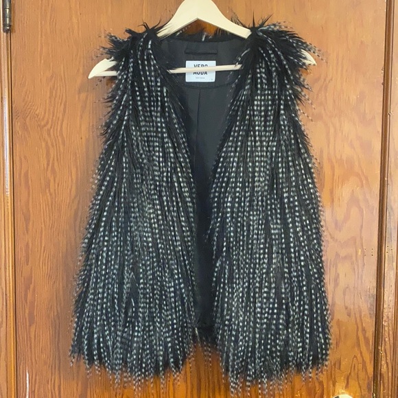 Vera moda faux fur vest - Picture 1 of 2
